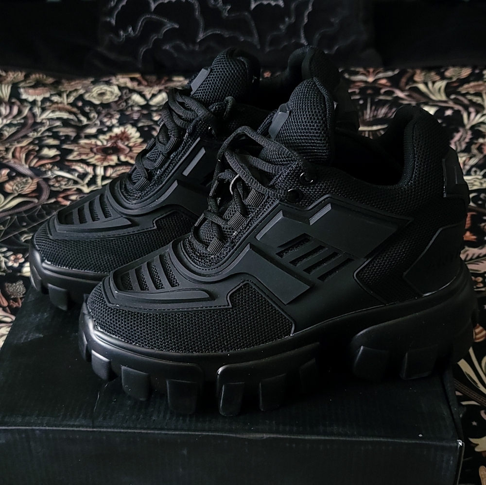 Anthony Wang Damson Wedge Sneakers